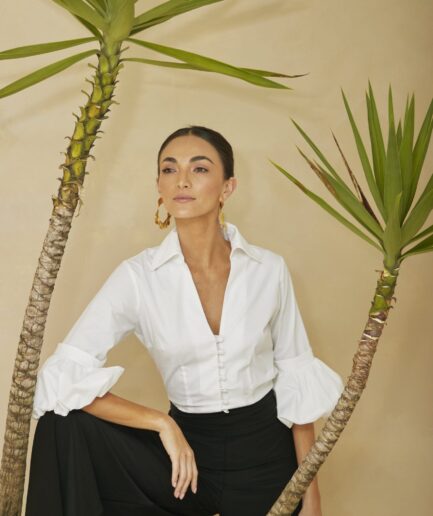 Blusa Natalia blanco