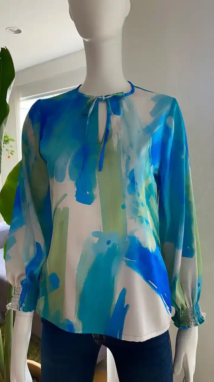 Blusa en seda