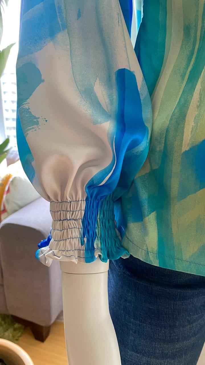 blusas en satin