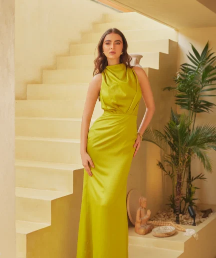 Vestido Elizabeth Pistacho