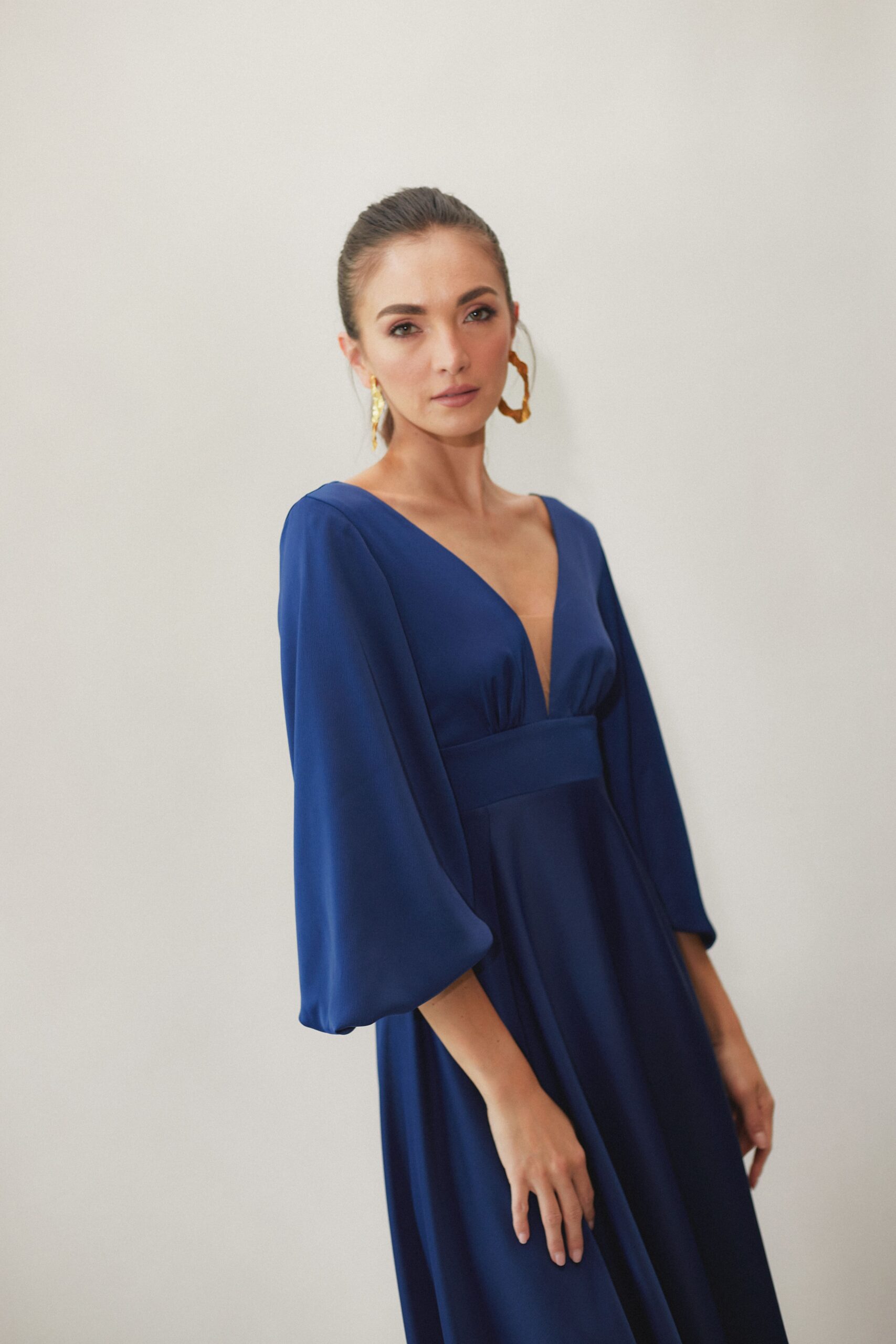 vestidos azules